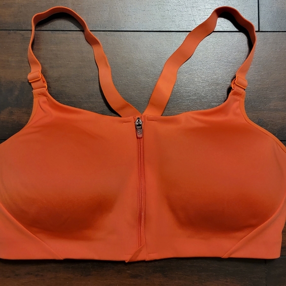 All In Motion Front Zip Sports Bra - Picture 2 of 4